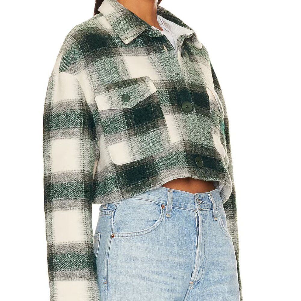 Revolve‎ Lovers and Friends Roxy Cropped Shacket - Picture 7 of 7